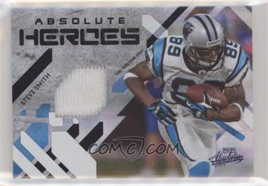 2009 Playoff Absolute Memorabilia - Absolute Heroes - Spectrum Materials Prime #22 - Steve Smith /50