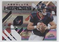 Matt Schaub #/25