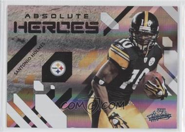 2009 Playoff Absolute Memorabilia - Absolute Heroes - Spectrum #20 - Santonio Holmes /25