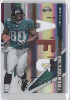 2009 Playoff Absolute Memorabilia - [Base] - Spectrum AFC/NFC Prime #231 - Rookie Premiere Materials - Mike Thomas /25