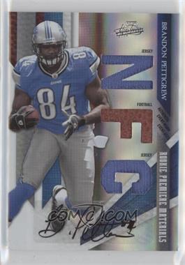 2009 Playoff Absolute Memorabilia - [Base] - Spectrum AFC/NFC Signatures #211 - Rookie Premiere Materials - Brandon Pettigrew /25