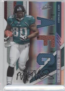 2009 Playoff Absolute Memorabilia - [Base] - Spectrum AFC/NFC Signatures #231 - Rookie Premiere Materials - Mike Thomas /25