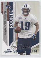 Rookie - Dominique Edison #/75