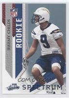 Rookie - Jeremy Childs #/75