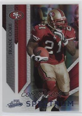 2009 Playoff Absolute Memorabilia - [Base] - Spectrum Blue #83 - Frank Gore /75