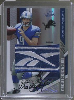 2009 Playoff Absolute Memorabilia - [Base] - Spectrum Brand Logo Signatures #201 - Rookie Premiere Materials - Matthew Stafford /1