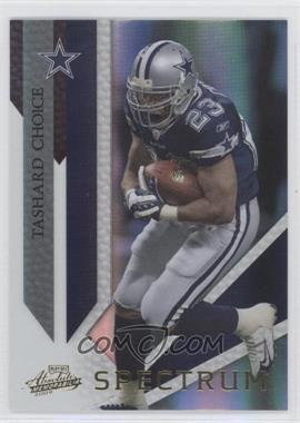 2009 Playoff Absolute Memorabilia - [Base] - Spectrum Gold #27 - Tashard Choice /10