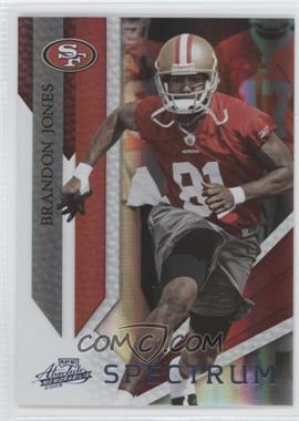 2009 Playoff Absolute Memorabilia - [Base] - Spectrum Platinum #96 - Brandon Jones /5