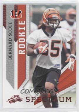 2009 Playoff Absolute Memorabilia - [Base] - Spectrum Red #111 - Rookie - Bernard Scott