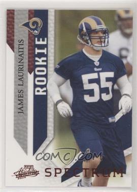 2009 Playoff Absolute Memorabilia - [Base] - Spectrum Red #146 - Rookie - James Laurinaitis