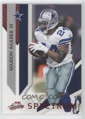 2009 Playoff Absolute Memorabilia - [Base] - Spectrum Red #26 - Marion Barber III