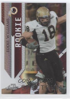 2009 Playoff Absolute Memorabilia - [Base] - Spectrum Silver #139 - Rookie - Eddie Williams /25