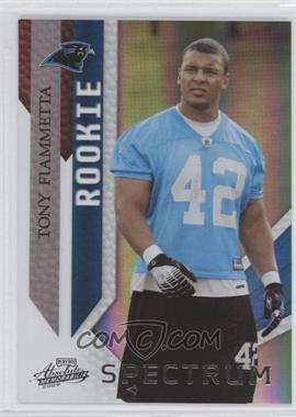 2009 Playoff Absolute Memorabilia - [Base] - Spectrum Silver #194 - Rookie - Tony Fiammetta /25