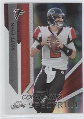 2009 Playoff Absolute Memorabilia - [Base] - Spectrum Silver #4 - Matt Ryan /25