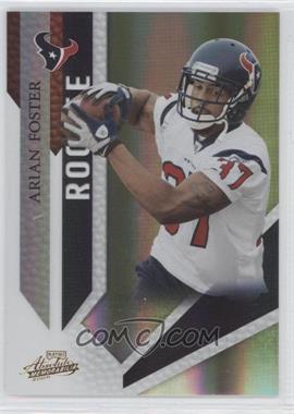 2009 Playoff Absolute Memorabilia - [Base] #107 - Rookie - Arian Foster /499