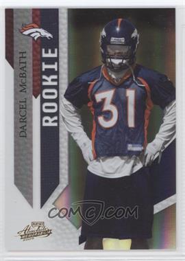 2009 Playoff Absolute Memorabilia - [Base] #130 - Rookie - Darcel McBath /499