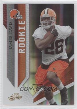 2009 Playoff Absolute Memorabilia - [Base] #148 - Rookie - James Davis /499