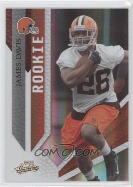 2009 Playoff Absolute Memorabilia - [Base] #148 - Rookie - James Davis /499