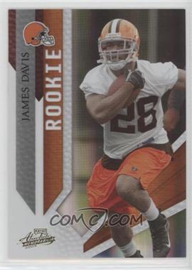 2009 Playoff Absolute Memorabilia - [Base] #148 - Rookie - James Davis /499