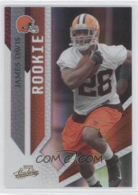 2009 Playoff Absolute Memorabilia - [Base] #148 - Rookie - James Davis /499