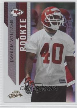 2009 Playoff Absolute Memorabilia - [Base] #152 - Rookie - Javarris Williams /499