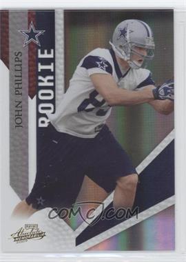 2009 Playoff Absolute Memorabilia - [Base] #155 - Rookie - John Phillips /499