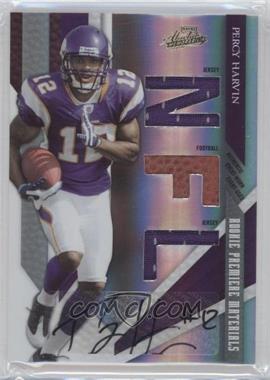 2009 Playoff Absolute Memorabilia - [Base] #212 - Rookie Premiere Materials - Percy Harvin /299