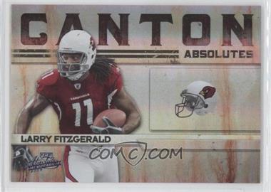 2009 Playoff Absolute Memorabilia - Canton Absolutes - Spectrum #21 - Larry Fitzgerald /25