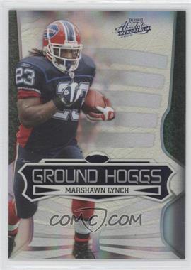 2009 Playoff Absolute Memorabilia - Ground Hoggs - Spectrum #14 - Marshawn Lynch /25