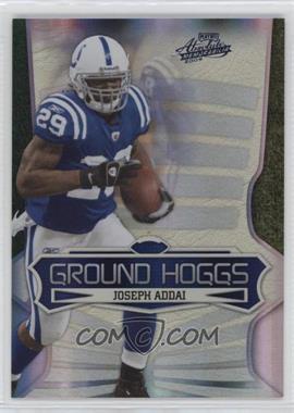 2009 Playoff Absolute Memorabilia - Ground Hoggs - Spectrum #9 - Joseph Addai /25