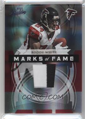 2009 Playoff Absolute Memorabilia - Marks of Fame - Spectrum Materials Prime #21 - Roddy White /50