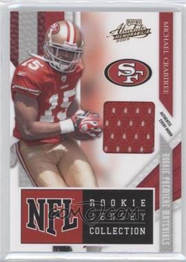 2009 Playoff Absolute Memorabilia - NFL Rookie Jersey Collection #10 - Michael Crabtree