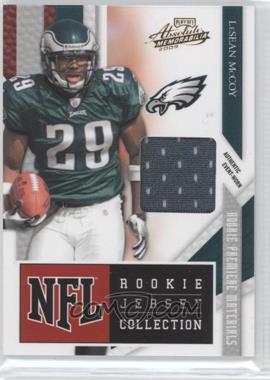 2009 Playoff Absolute Memorabilia - NFL Rookie Jersey Collection #32 - LeSean McCoy