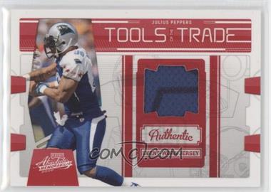 2009 Playoff Absolute Memorabilia - Tools of the Trade Materials - Red #17 - Julius Peppers /250
