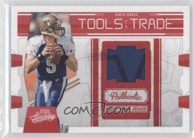 2009 Playoff Absolute Memorabilia - Tools of the Trade Materials - Red #9 - Drew Brees /250