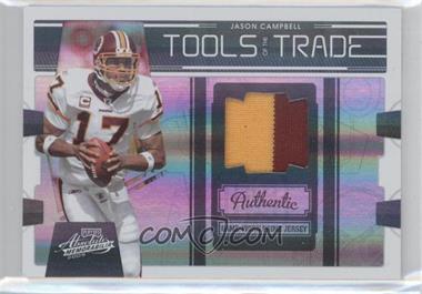 2009 Playoff Absolute Memorabilia - Tools of the Trade Materials - Spectrum Black Prime #60 - Jason Campbell /50