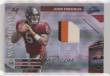 2009 Playoff Absolute Memorabilia - War Room - Materials Prime #16 - Josh Freeman /50