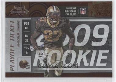 2009 Playoff Contenders - [Base] - Playoff Ticket #186 - Malcolm Jenkins /99