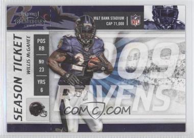 2009 Playoff Contenders - [Base] #10 - Willis McGahee