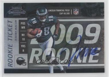 2009 Playoff Contenders - [Base] #110 - Jeremy Maclin /278