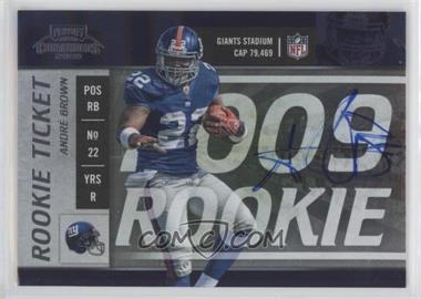 2009 Playoff Contenders - [Base] #131 - Andre Brown /363