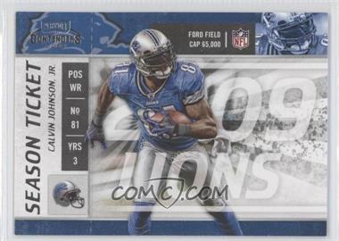 2009 Playoff Contenders - [Base] #33 - Calvin Johnson Jr.