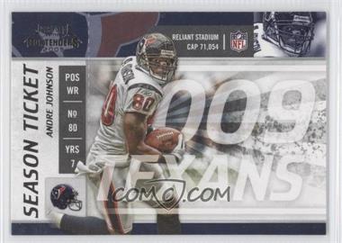 2009 Playoff Contenders - [Base] #39 - Andre Johnson