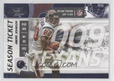 2009 Playoff Contenders - [Base] #39 - Andre Johnson