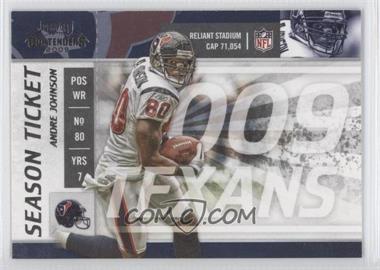 2009 Playoff Contenders - [Base] #39 - Andre Johnson