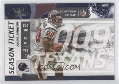 2009 Playoff Contenders - [Base] #39 - Andre Johnson