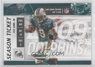 2009 Playoff Contenders - [Base] #53 - Ted Ginn Jr.