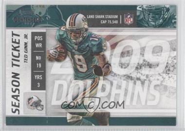 2009 Playoff Contenders - [Base] #53 - Ted Ginn Jr.