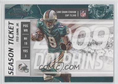 2009 Playoff Contenders - [Base] #53 - Ted Ginn Jr.