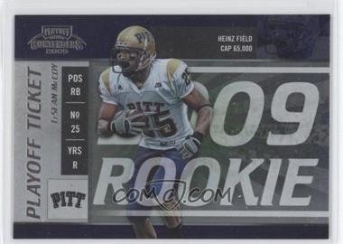 2009 Playoff Contenders - College Rookie Ticket - Playoff Ticket #12 - LeSean McCoy /99